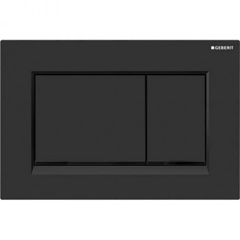 Клавиша смыва GEBERIT SIGMA 30 115.883.16.1 черный матовый лак Клавиша смыва GEBERIT SIGMA 30 115.883.16.1 черный матовый лак