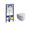 Комплект GEBERIT DUOFIX 111.300.00.5 UP320 с подвесным унитазом GEBERIT ICON RIMFREE 204060000 с сиденьем микролифт 574130000 111.300.00.54