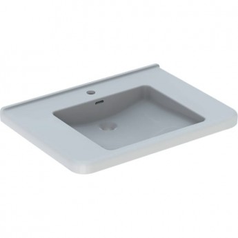 Раковина GEBERIT RENOVA COMFORT SQUARE 75 см 128575000 безбарьерная