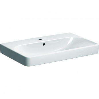 Раковина GEBERIT SMYLE SQUARE 48x75 500.249.01.1 Раковина GEBERIT SMYLE SQUARE 48x75 500.249.01.1