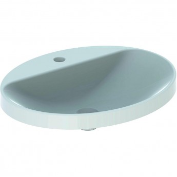 Раковина встраиваемая GEBERIT VARIFORM 48x55 см 500.723.01.2 без отверстия слива
