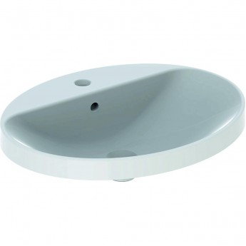 Раковина встраиваемая GEBERIT VARIFORM 48x60 см 500.725.01.2 с отверстием перелива