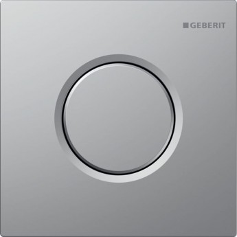 Ручной пневмопривод смыва GEBERIT HYTRONIС SIGMA 01 116.011.JQ.5 для писсуара матовый хром / легкоочищаемое покрытие Ручной пневмопривод смыва GEBERIT HYTRONIС SIGMA 01 116.011.JQ.5 для писсуара матовый хром / легкоочищаемое покрытие