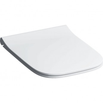 Сиденье для унитаза GEBERIT SMYLE SQUARE 500.688.01.1 с микролифтом верхнее крепление Сиденье для унитаза GEBERIT SMYLE SQUARE 500.688.01.1 с микролифтом верхнее крепление