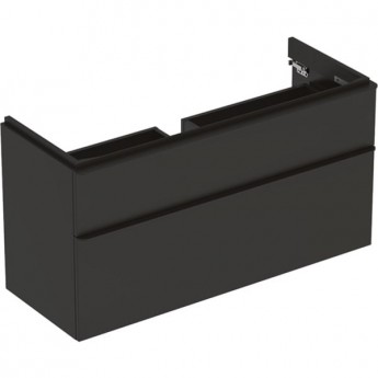 Тумба для комплекта GEBERIT SMYLE SQUARE 500.355.JK.1 118 см темно-серый